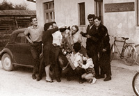 Zgodovinska fotografija Gostilne pri Cilki